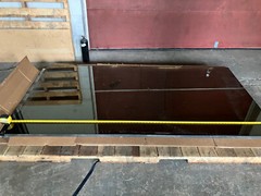 Double Pane Windows, Mirrored, Tint, 3 -42-3/4 X 82-3/4 NO Frame, 7’-6” X 11”-7’