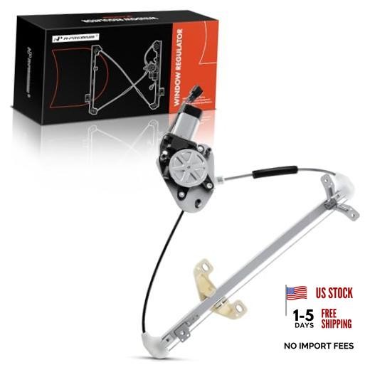 Power Window Regulator with Motor Rear Passenger Side Compatible with Honda