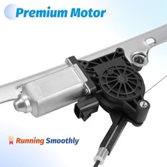 Front Passenge Side Window Regulator with Motor (2 Pins) 741-443 Compatible