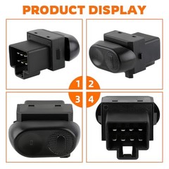 Power Window Switch Front Driver and Passenger Side Compatible with