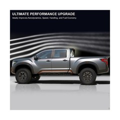 Spec-D Tuning Matte Black ABS Cab Roof Spoiler for 2009-2014 Ford F150 Models