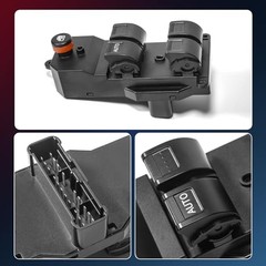 Master Power Window Switch Compatible with Honda Civic 4-Door Sedan 2001