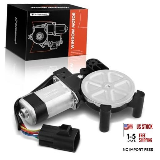 Power Window Lift Motor Front Driver Side, with 6-Pin Plug | for Jaguar XF