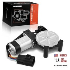 Power Window Lift Motor Front Driver Side, with 6-Pin Plug | for Jaguar XF