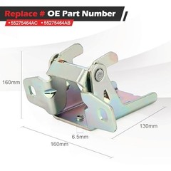 Lower Door Hinge for Front Door Left Driver or Right 1 Piece 55275464AC