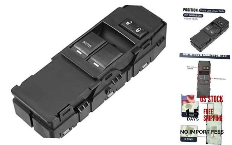 4602740AA Front Left Driver Side Car Power Window Switch for Dodge Dakota