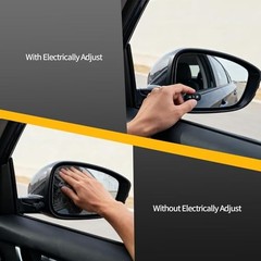 Driver Power Side Mirror Assembly Compatible with Accord 2008 2009 2010 Left