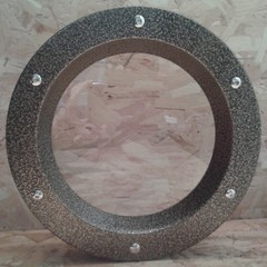 PORTHOLE FOR DOOR phi 350 mm “Old Gold”