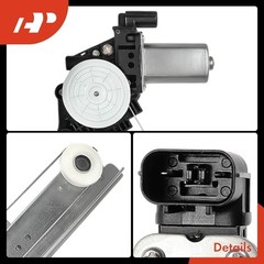 Power Window Regulator with Motor Front Driver Side Compatible with Honda