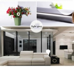 Window Glass Sticker Solar Film Decor Transparent Self Adhesive Vinyl Frosted