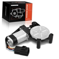 Power Window Lift Motor Front Driver Side, with 6-Pin Plug | for Jaguar XF
