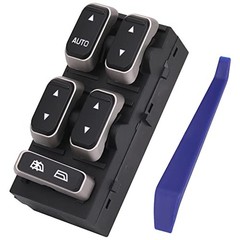 Front Left Driver Side Power Master Window Switch Compatible with Lincoln