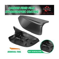Carbon Fiber Side Mirror Caps for Infiniti Q50 Q60 Q70 QX30 QX50 Q50L Accesso…