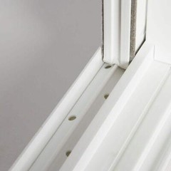 Vinyl Window Left-Hand Sliding Dual Pane Insulated Glass White 31.75″ x 19.75″