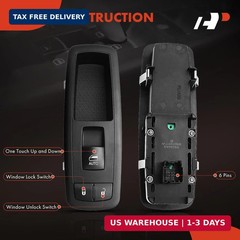 A-Premium Front Right Passenger Side Power Window Switch | Compatible with Dodge