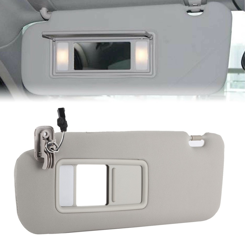Car Sun Visor Front Left Driver Side TDY169320 Durable Gray Sunshade For Ma XEIV