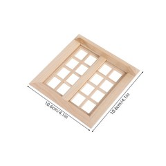 Doll House Window 1:6 DIY Dollhouse Miniature Windows Miniatures 12 Scale