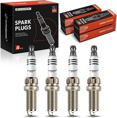 Iridium Platinum Spark Plugs Set of 4 for Mini Cooper 2007-2015 OEM Fit