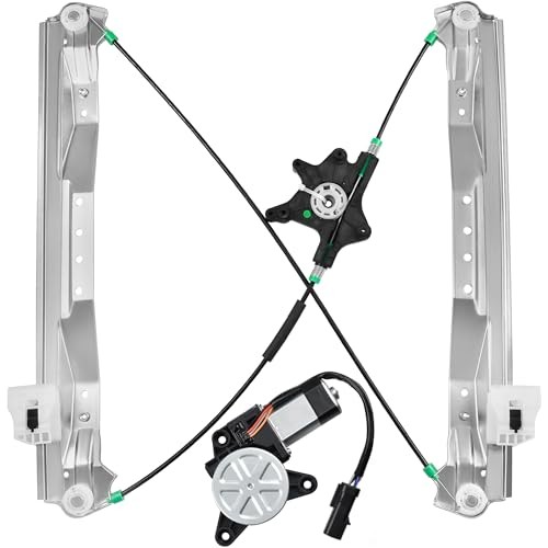 Front Passenger Side Power Window Regulator with Front Passenger With Motor