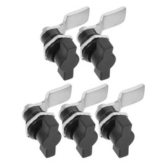 5 Pcs Cam Latch Lock T Handle Cam Locks for Toolbox Cabinet Drawer Equipment Use