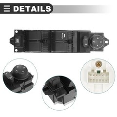 Power Window Switch, Left Driver Side Master Power Window Switch, for Mazda 3