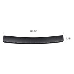 Rear Bumper Guards for Mitsubishi Outlander 2022-2025 Accessories ABS Black