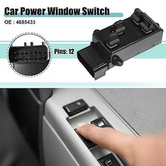 Front Left Driver Side Power Window Switch Fit for Dodge Grand Caravan 1996