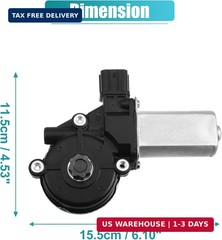X AUTOHAUX NO. 72250-SNA-A03 Power Window Regulator Lift Motor for Honda Civic S