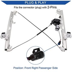 Front Passenger Side Power Window Regulator & Motor Front Right Passenger Side