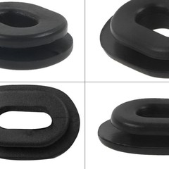 FLYPIG Rubber Grommet Single Side Cover for Honda Motorcycle CB100 CB125S CL100