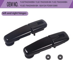 YL8Z78420A68BA for Ford Escape Rear Window Hinge Set Liftgate Glass Hinge Right&