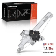 Rear Driver Side Power Window Regulator with Motor (2-Pin) | Compatible with