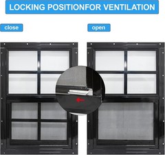 Fiberglass Screen Shed Windows – 2 Pack