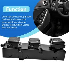 20-Pin Power Window Control Switch Front Left Driver Kia Optima 2011-2015