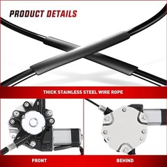 Power Window Regulator/Motor Compatible with 2006 2007 748-173 Front Passenger