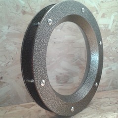 PORTHOLE FOR DOOR phi 350 mm “Old Gold”