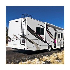 Horizontal RV Window, Tinted Sliding with Net Screen and Trim Ring | 21″ W x …