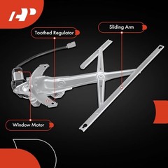 Electric Power Window Regulator with Motor Compatible with Honda Front Driver