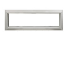 Double Pane Transom Window 42″ x 16″ Fixed Windows DP50 White Vinyl Argon Gas Wi