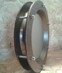 PORTHOLE FOR DOOR STAINLESS STEEL phi 350 mm COLORFUL