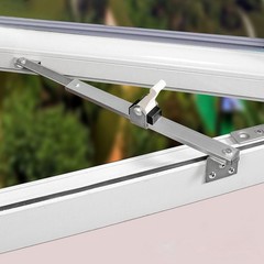 360mm Window Latch Lock Stainless-Steel Heavy-Duty Casement Stay Adjuster