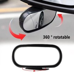 Universal 360° Adjustable Wide Angle Rearview Mirror for Cars, Trucks & SUVs