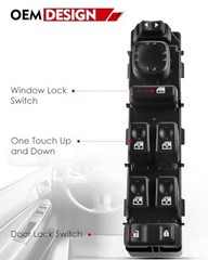 Chevy Silverado Suburban Power Window Switch Driver Side Master Switch