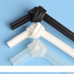 5 x 7.5mm/5 x 10mm Bubble Gasket Black White Clear Window & Door Seal Rubber