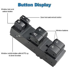 Window Switch Compatible with Subaru Forester 2014 2015 2016, Automatic Master