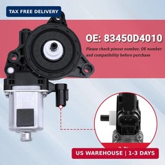 Power Window Motor Rear Right Passenger Side Compatible with Kia Optima 2016 201