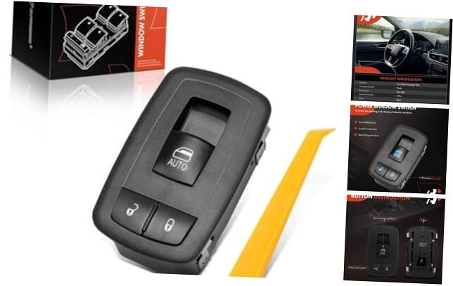Power Window Switch for Dodge Challenger 2015-17 Front Right Passenger Side