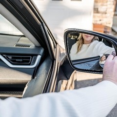 2-Inch Round Blind Spot Mirrors for Cars, Universal Fit, HD Convex Size: Round