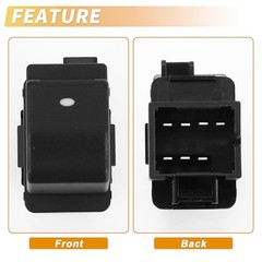 Passenger Power Window Switch 25828894 for Chevy Impala 2009-2013 Front Right