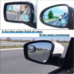 8 Pcs Blind Spot Mirrors for Car, 1.97’’ Round H Mounting Type: adhesive mount